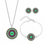 Women Necklace Bracelet Earring Accessories