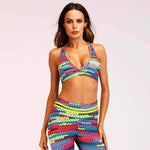 New Women Printed High waist Leggings