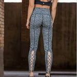 Compression Crop Criss Cross Pants With Super Hiney Trainer™ Built-in