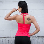 Women's Sleeveless Padded Sports Bra