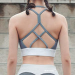 New Sexy Backless Bras Contrast