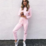 Fashion Women's 2 Pieces Tracksuits