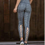 Compression Crop Criss Cross Pants With Super Hiney Trainer™ Built-in