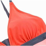 Hot Summer 2 Piece Tankini Bottom Push Up Swimsuit Sport - Plus Sizes