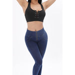 High Rise Dark Blue Jeans Lift & Support