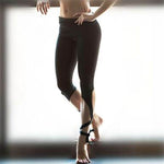 Yoga Ballet Bandage Leggings With Hiney Trainer™ Built-in