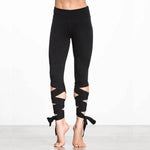 Sun Salutation Women Active Bandage Leggings With Built-In Hiney Trainer