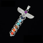 7 Chakra  Men Women  Pendant  Necklace