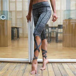 Yoga Ballet Bandage Leggings With Hiney Trainer™ Built-in
