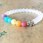 7 Chakra Elephant Charm Women Bracelets