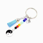 7 Chakra Key chain Car Key Chain Ring Pendant For Bag