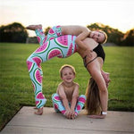 Juicy Watermelon Printed leggings With Built-in Hiney Trainer