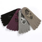 Women Dance Five Toe Backless Short Pilates Socks