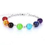 7 Chakra Healing Balance Beads Bracelet For Women
