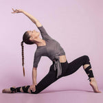 Sun Salutation Women Active Bandage Leggings With Built-In Hiney Trainer