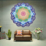 Lotus Flower Meditation Throw