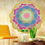 Lotus Flower Meditation Throw