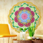Lotus Flower Meditation Throw