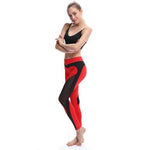 Double Heart Pattern Leggings