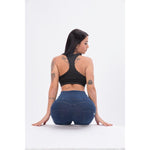 High Rise Dark Blue Jeans Lift & Support