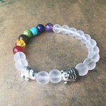 7 Chakra Women Bead Stone Bracelet