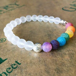 7 Chakra Elephant Charm Women Bracelets