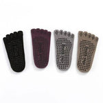 Women Dance Five Toe Backless Short Pilates Socks