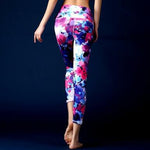 Colorful 3D Print Yoga Pants Fitness Leggings With Hiney Trainer™ Built-in