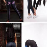Women's High Waist Printed Leggings