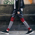 Colorful Striped High Waist Yoga Leggings Hiney Trainer™