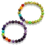 7 Chakra Healing Balance Beads Women Men Bracelet