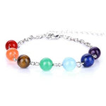 7 Chakra Healing Balance Beads Bracelet For Women