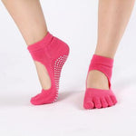 New Dance Ankle Grip Short Backless Pilates Socks