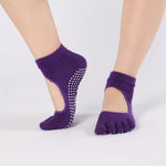 New Dance Ankle Grip Short Backless Pilates Socks
