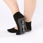 New Dance Ankle Grip Short Backless Pilates Socks