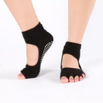 New Dance Ankle Grip Short Backless Pilates Socks