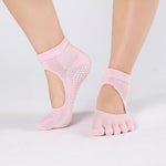 New Dance Ankle Grip Short Backless Pilates Socks