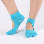 New Dance Ankle Grip Short Backless Pilates Socks