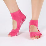New Dance Ankle Grip Short Backless Pilates Socks