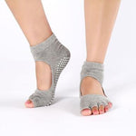 New Dance Ankle Grip Short Backless Pilates Socks