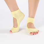 New Dance Ankle Grip Short Backless Pilates Socks