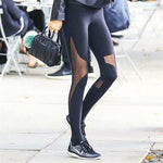 Mesh Coast Yoga Leggings With Built-in Hiney Trainer™