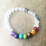 7 Chakra Women Bead Stone Bracelet