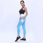 Side Pocket Splice Sporting Leggings