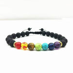 7 Chakra Multi color Bead Stone Bracelet For Women