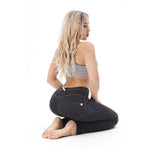 Mid Waist Denim Jeans  Lifts & Supports