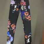Floral High Waisted Compression Yoga Pants With Built-in Hiney Trainer™