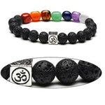 7 Chakra Men Women Handmade Rope Yoga  Bracelets