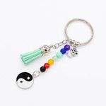 7 Chakra Key chain Car Key Chain Ring Pendant For Bag
