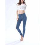 High Rise Light Blue Denim Lift & Support